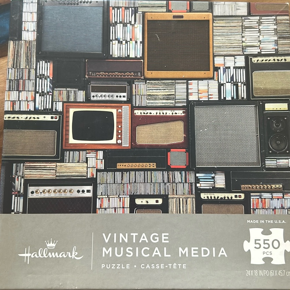 NEW Hallmark Vintage Musical Media 550 puzzle